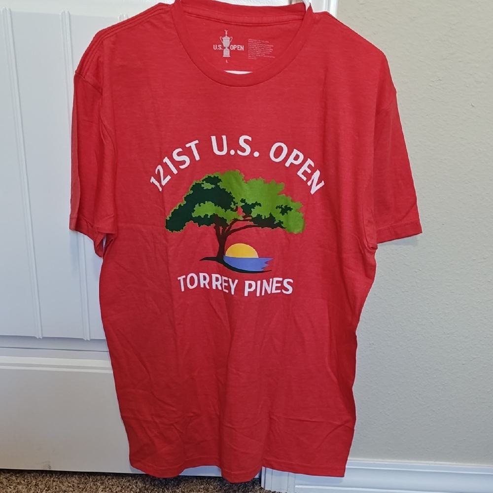 Red U.S. Open Torrey Pines T-Shirt